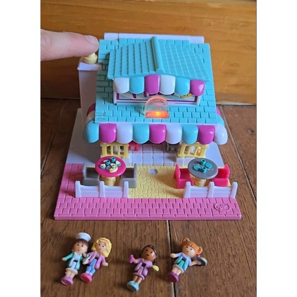 Bluebird Toys Other - Polly Pocket Vintage 1993 Bluebird Toys Light Up Pizzeria Pizza Parlor Complete
